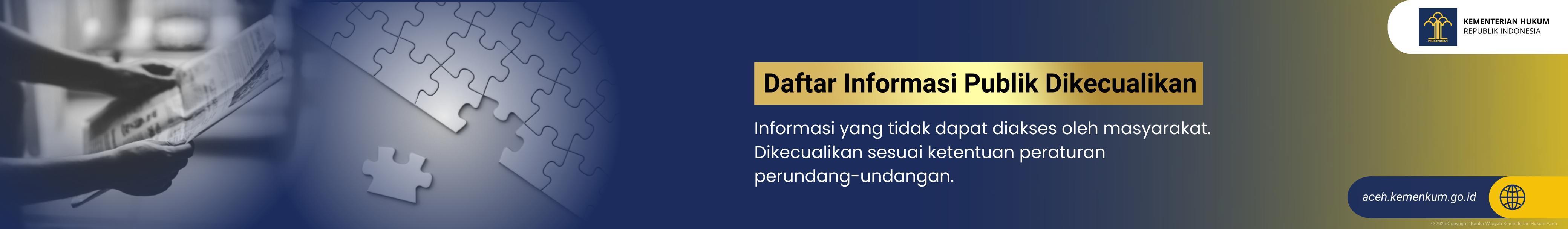Daftar Informasi Dikecualikan