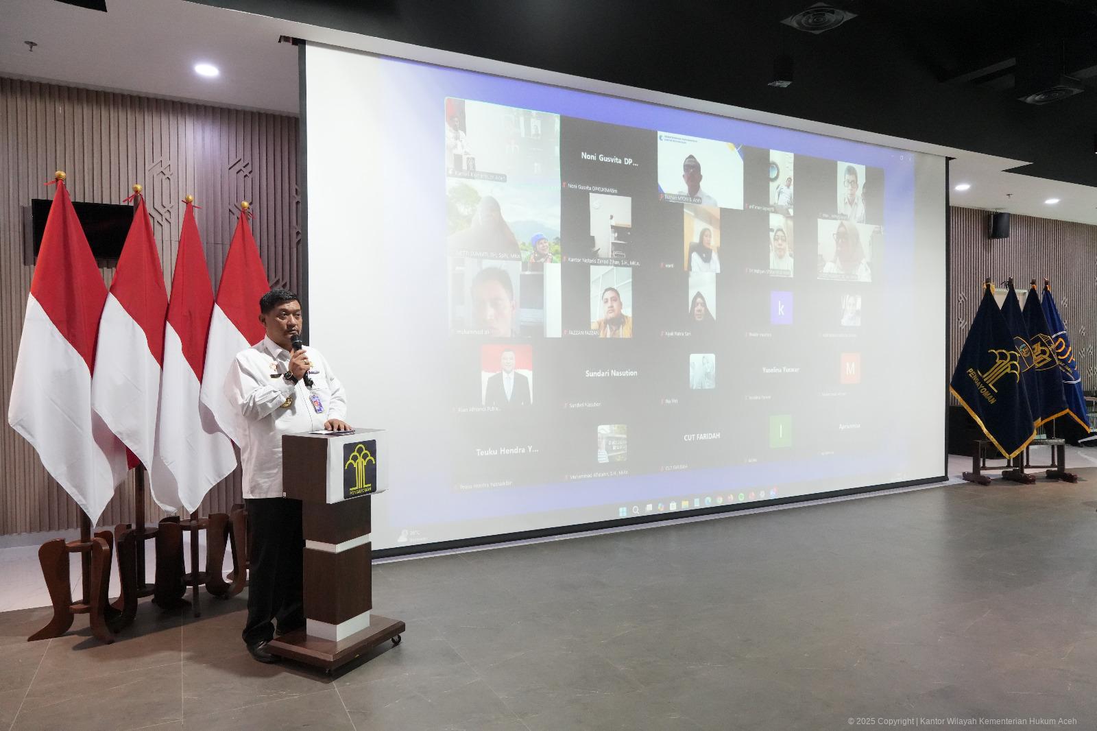 Meski Permohonan Naik, Kemenkum Aceh Nilai Perda KI Mendesak