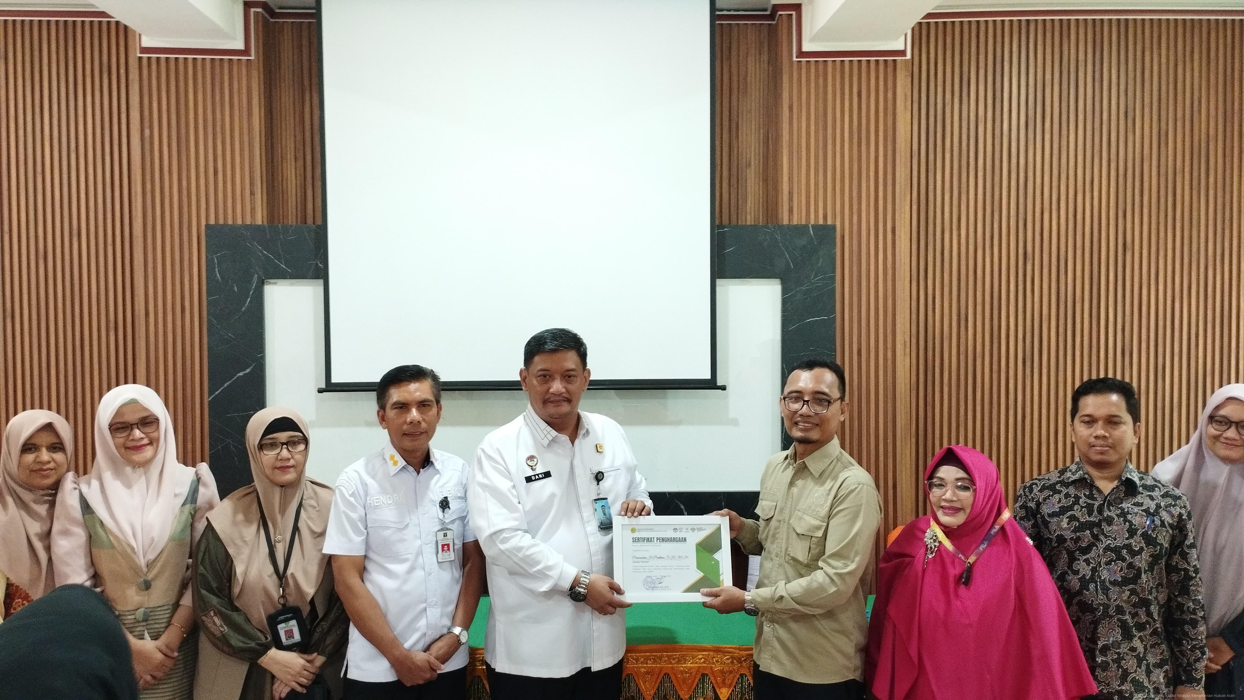 Kemenkum Aceh Sosialisasikan Perseroan Perorangan di Kampus Unmuha, Ada yang Langsung Daftar