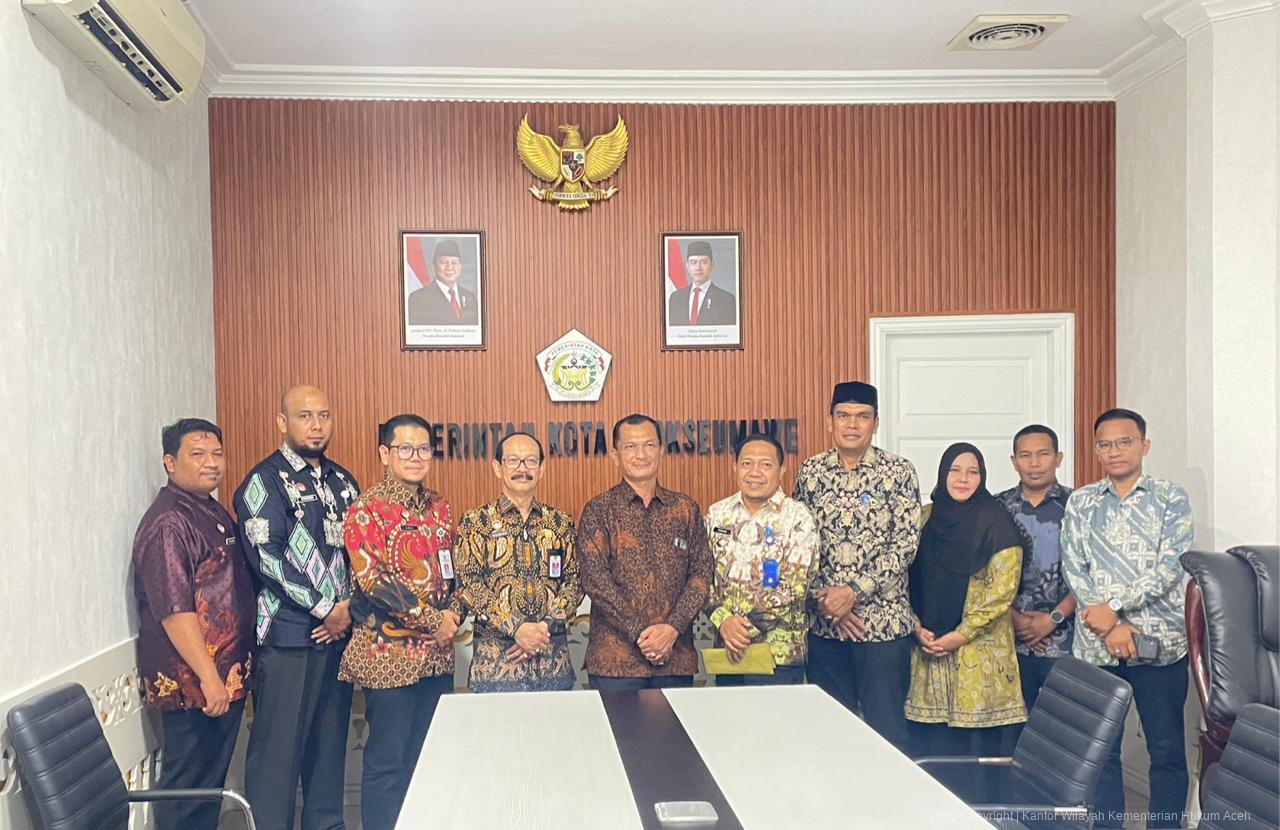 Kemenkum Aceh Dorong Optimalisasi Posbankumdes di Lhokseumawe